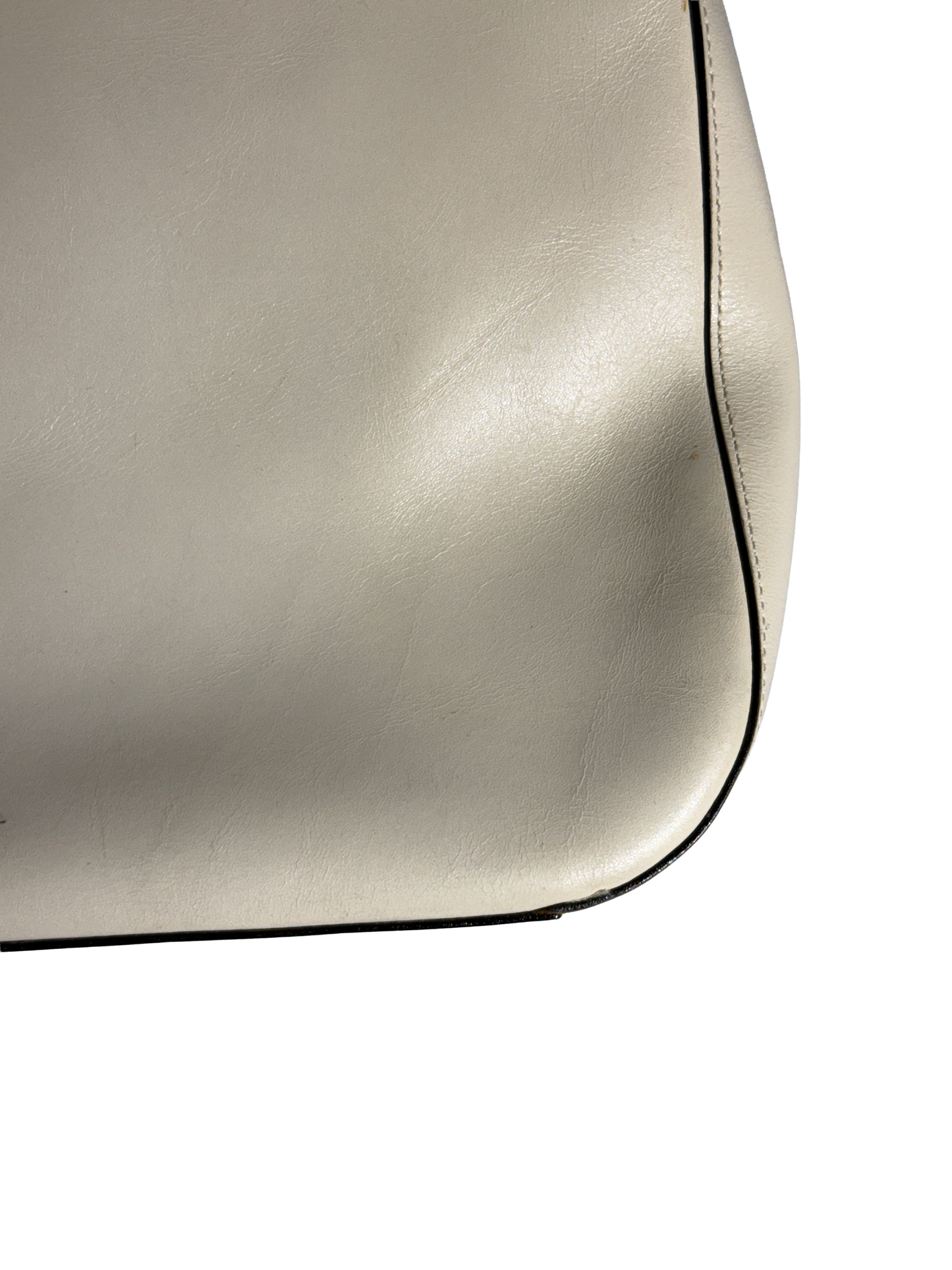 PRADA CLEO SHOULDER BAG - CUIR BLANC CASSE