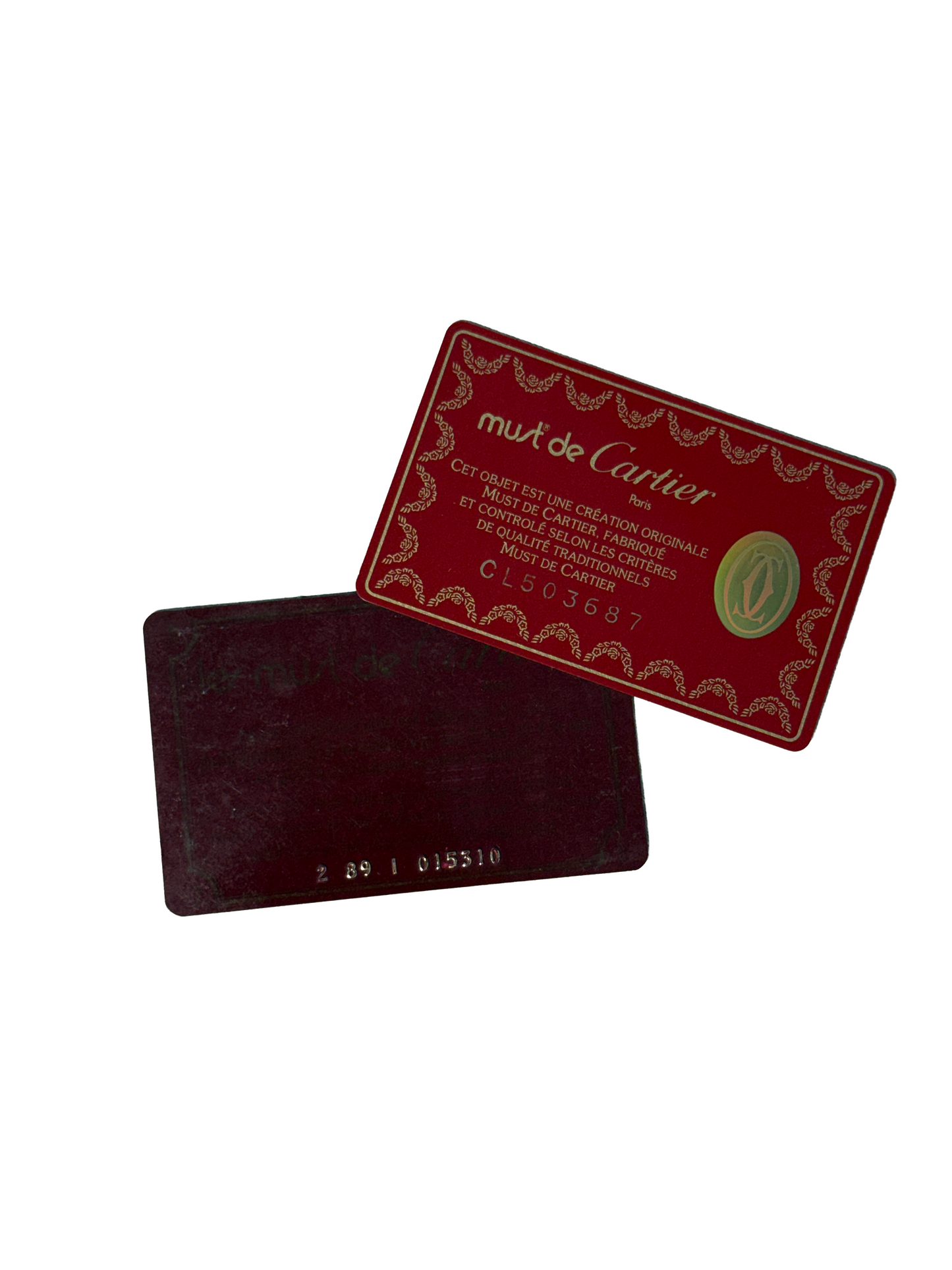 SAC CARTIER – MUST DE CARTIER EN CUIR BORDEAUX ET DÉTAILS DORÉS