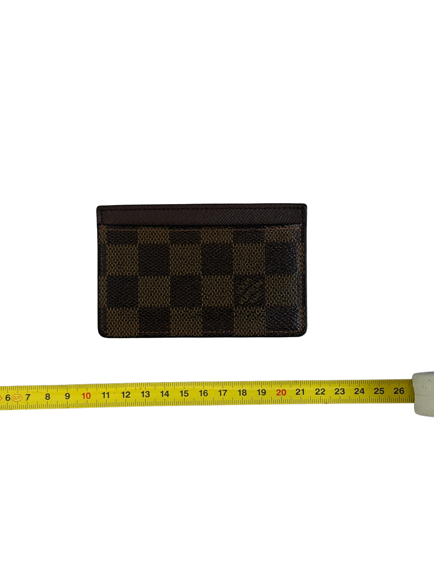 PORTE-CARTES LOUIS VUITTON DAMIERS EBENE