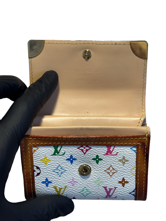 PORTE-MONNAIE LOUIS VUITTON - CUIR MULTICOLORE