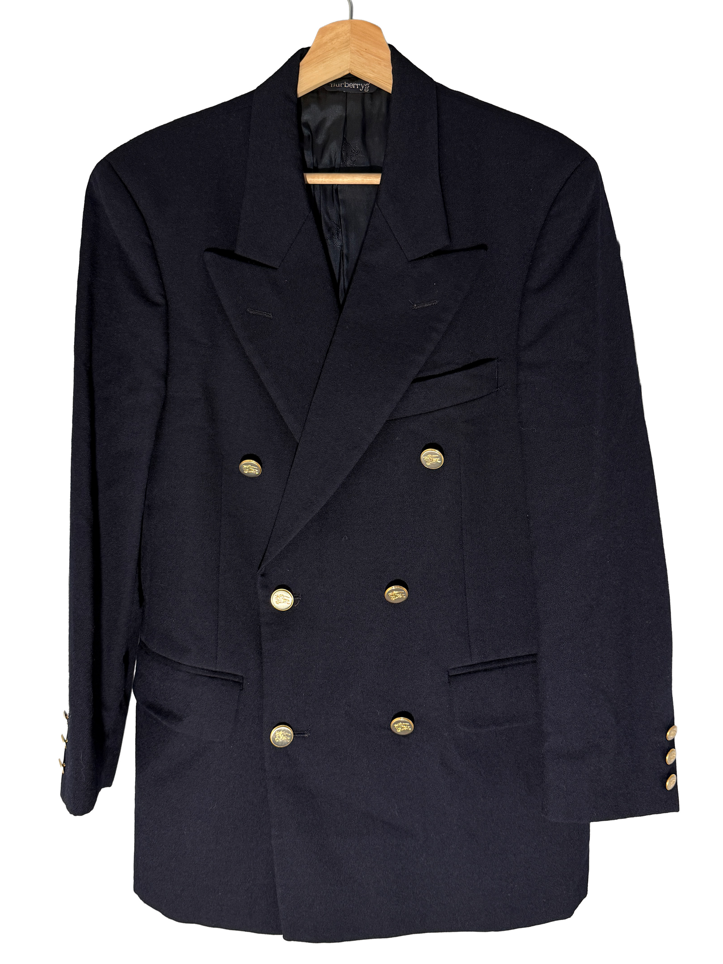 VESTE BLAZER BURBERRY - MARINE LAINE