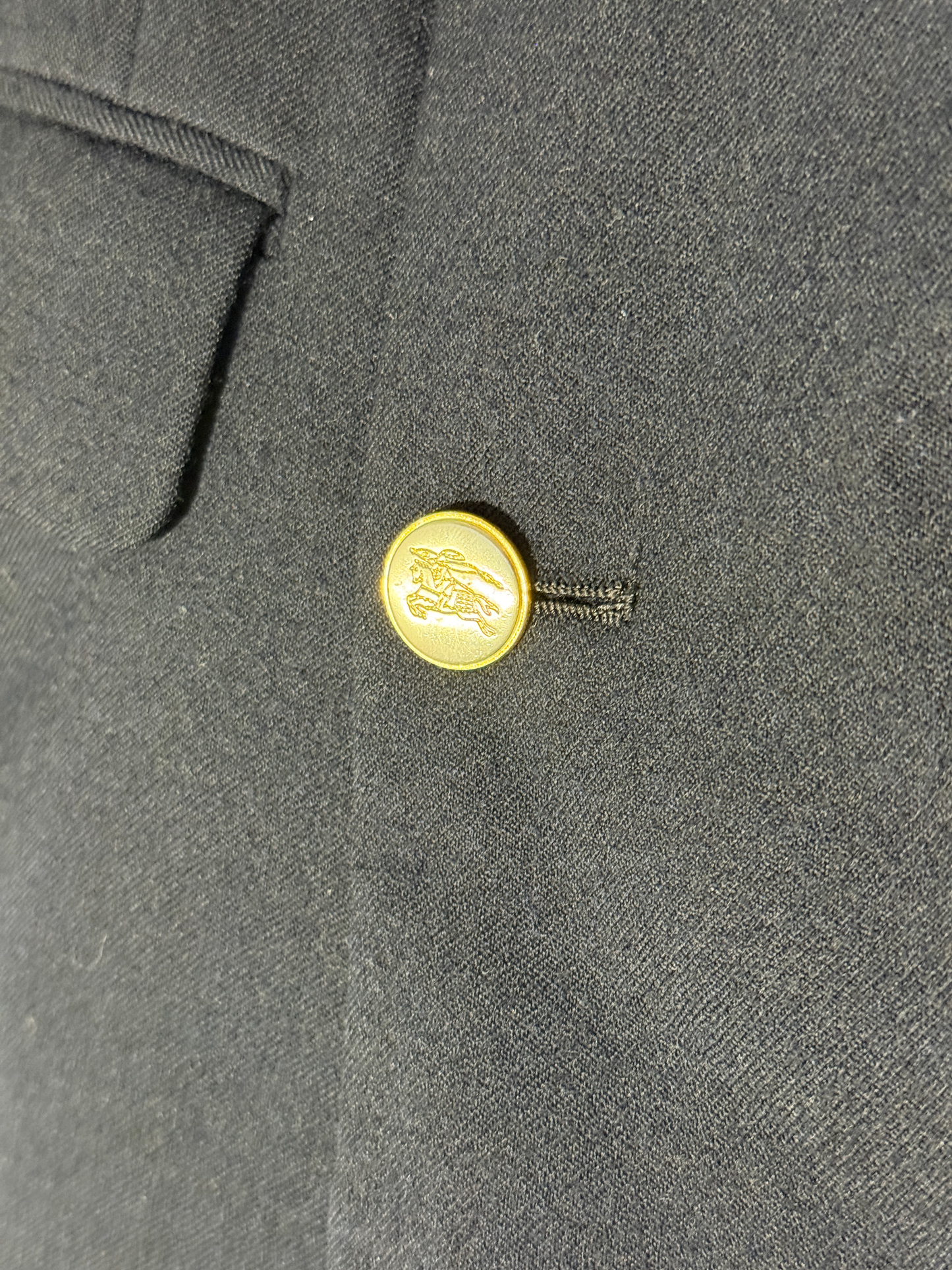 VESTE BLAZER BURBERRY - MARINE LAINE