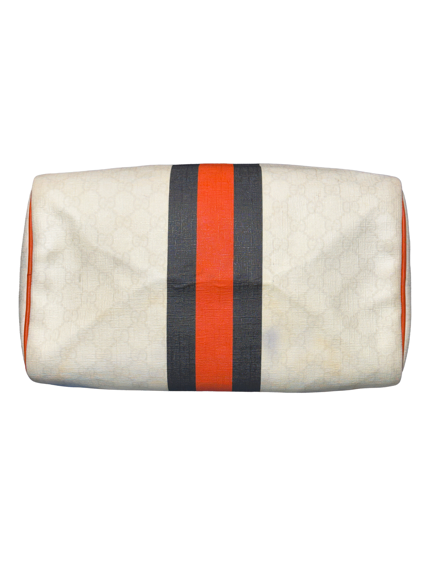 SAC BOSTON GUCCI - CUIR CAMEL & TOILE MONOGRAMME