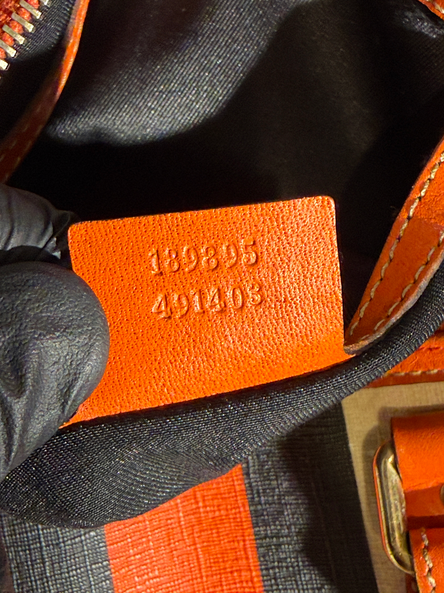 SAC BOSTON GUCCI - CUIR CAMEL & TOILE MONOGRAMME