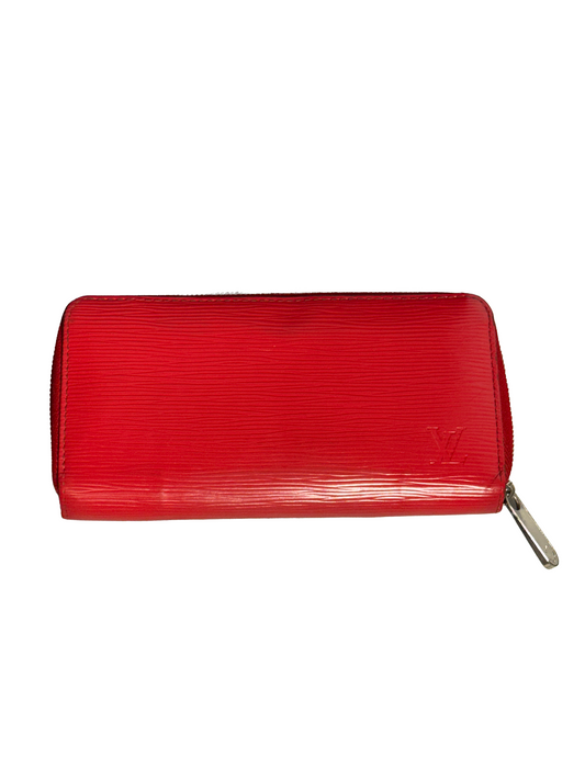 LOUIS VUITTON ZIPPY SARAH WALLET - CUIR EPI ROUGE