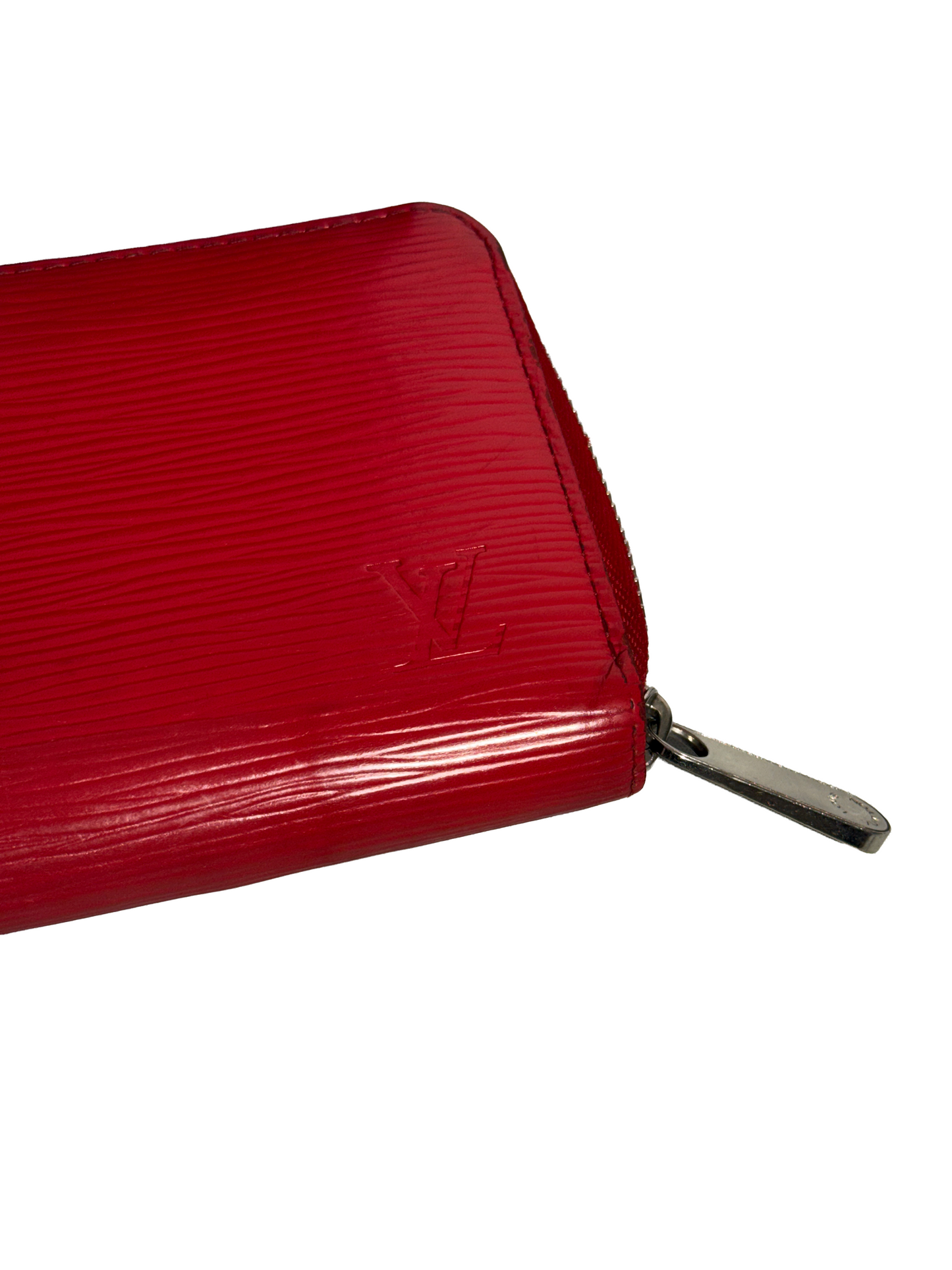 LOUIS VUITTON ZIPPY SARAH WALLET - CUIR EPI ROUGE
