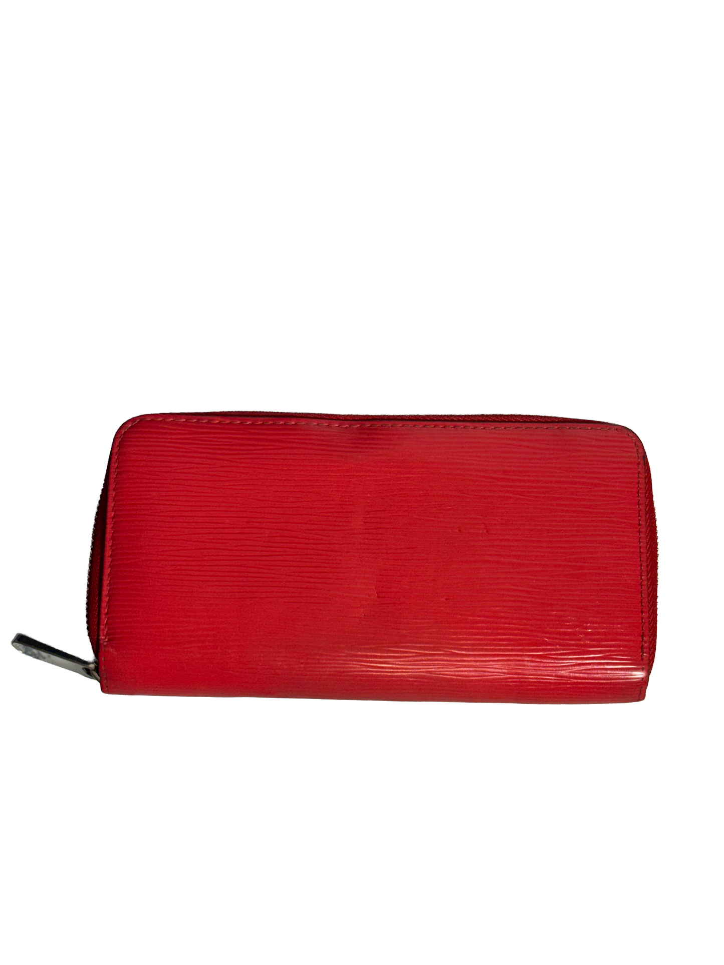 LOUIS VUITTON ZIPPY SARAH WALLET - CUIR EPI ROUGE