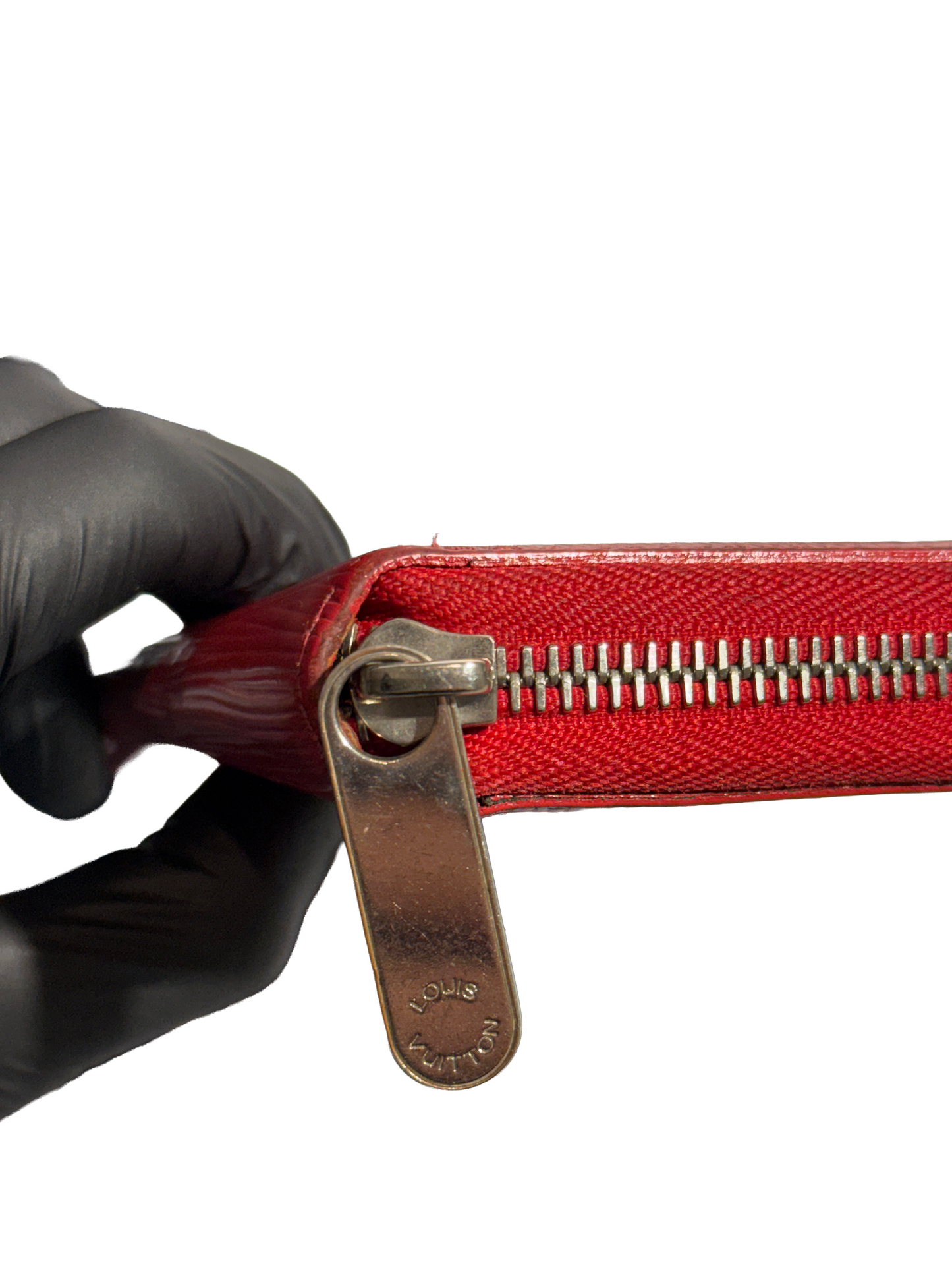 LOUIS VUITTON ZIPPY SARAH WALLET - CUIR EPI ROUGE