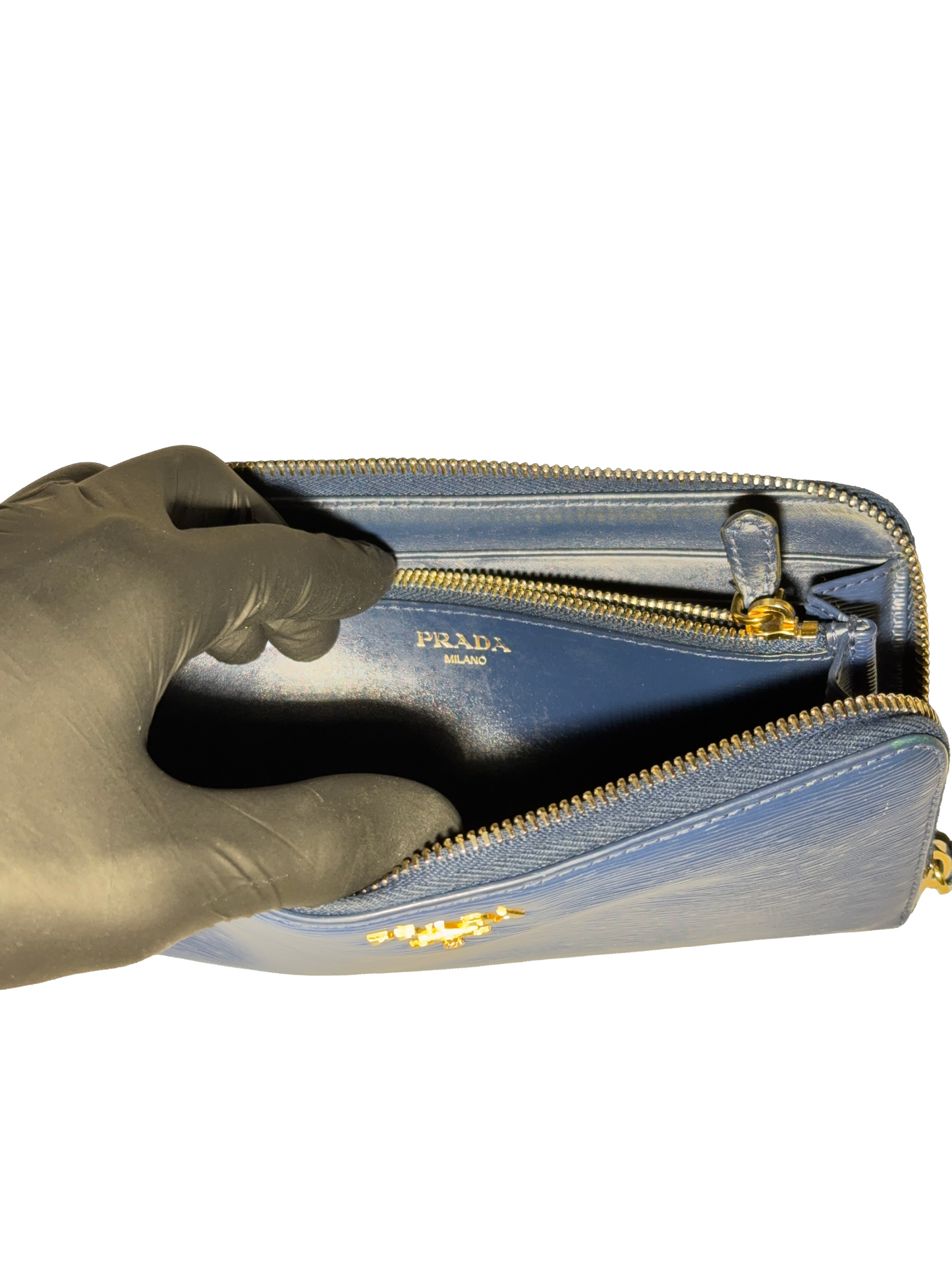 PORTEFEUILLE PRADA – CUIR VITELLO - 1ML183