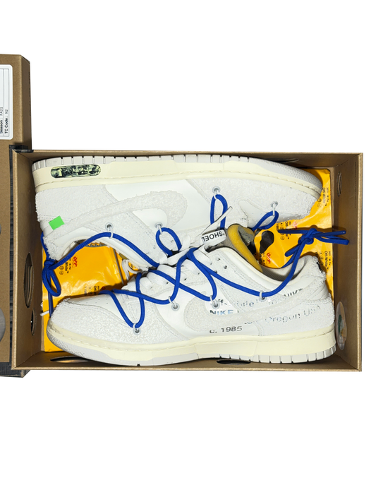 NIKE X OFF WHITE DUNK LOW OW LOT 32 - TAILLE 42.5 EU
