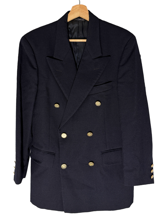 VESTE BLAZER BURBERRY - MARINE LAINE